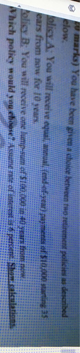  how to solve this problem marks) You have been given a