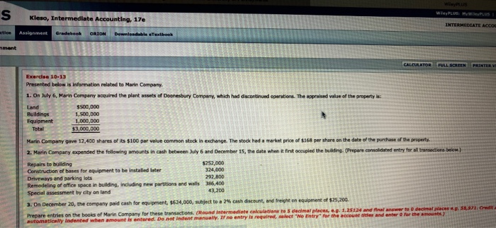  S W PLUS: MW PLUS Kleso, Intermediate Accounting, 17e INTERMEDIATE ACCO