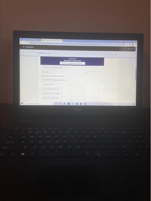 2018 Cash $ 16,800 $ 17,300 Accounts receivable 24,900 22.200 Investments 20,250