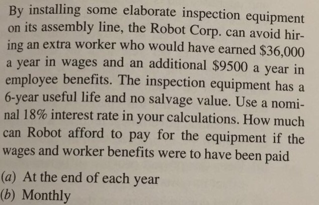  Note: use a calculator to solve it By installing some elaborate