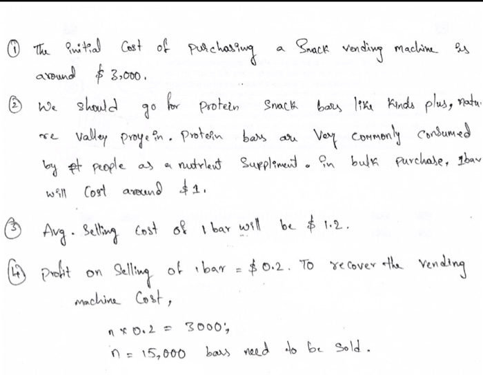 TO QUESTION 1-4 FOR REFERENCE ON THE NUMBERS USED So-s Kesearcning Cost