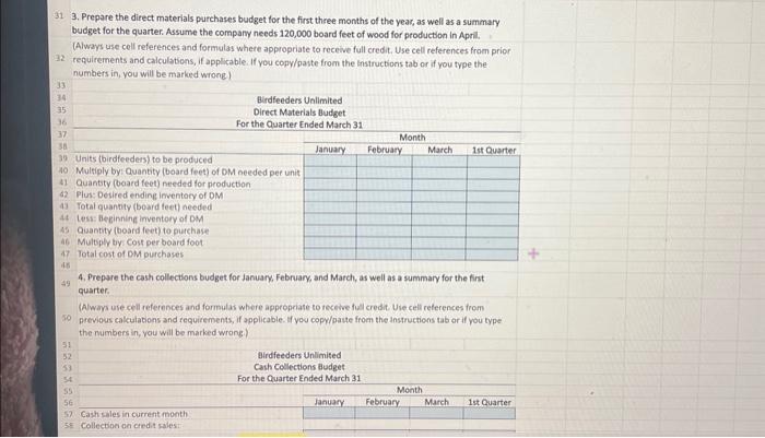 the type of sales made (cash versus credit) for the first three