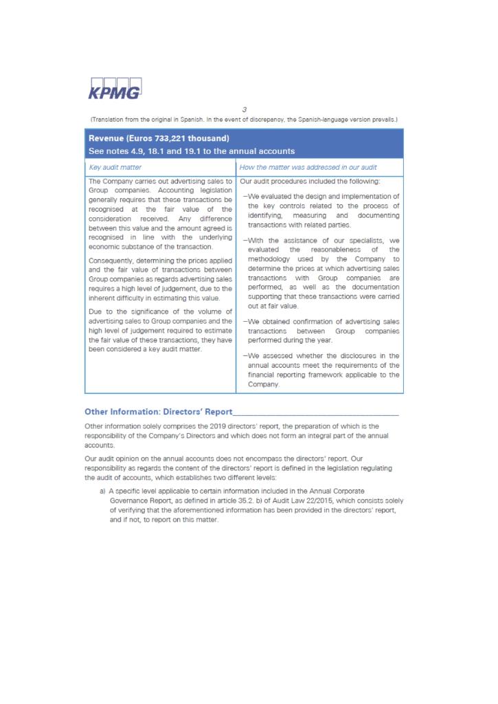  Select key audit issues. You can find them, in the Key