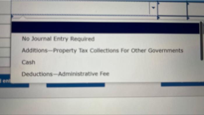 prepare a table showing the distribut governments. (If no entry is required