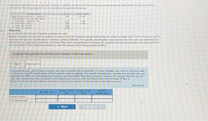 of the annual accounting period, December 31 , the accounting records for