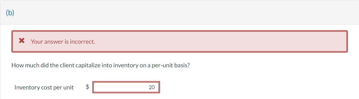 that same income statement without the benefit of first seeing the finished