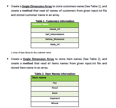 by java language . answer next assignment : Objectives Learn to use