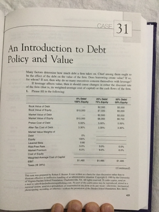  5. Based on the previous sets of calculation, is leverage good