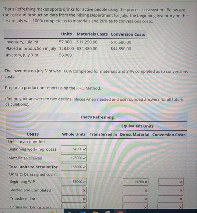  That's Refreshing makes sports drinks for active people using the process