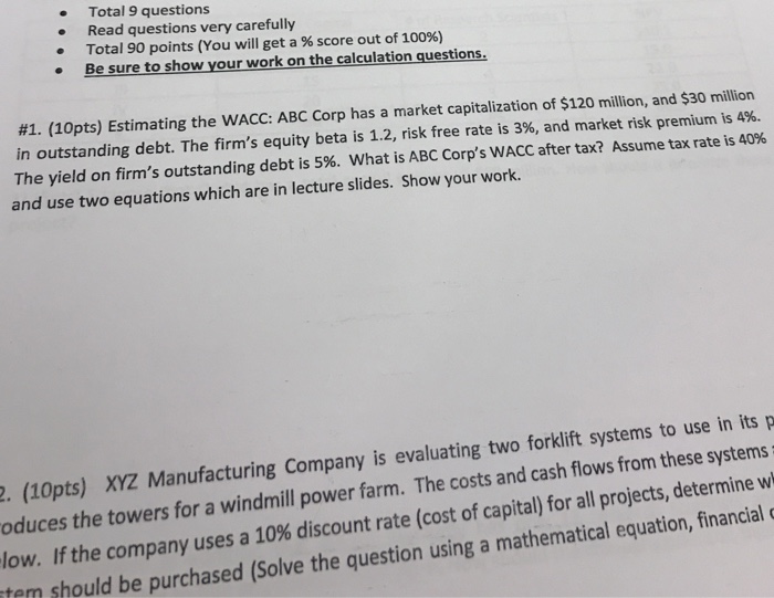  Question 1 help Total 9 questions . Read questions very carefully