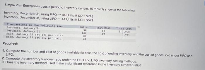 please help Complete this question by entering your answers in the tabs