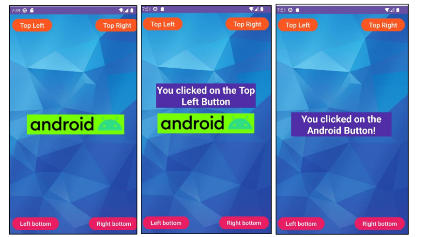 Mobile web application in Android Studio ( In Java) This exercise practices