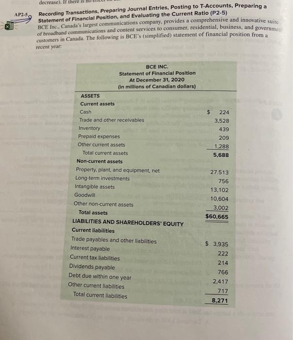  answer the required questions. Recording Transactions, Preparing Journal Entries, Posting to