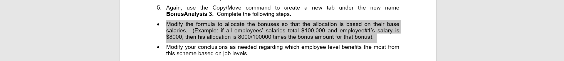 5. Again, use the Copy/Move command to create a new tab
