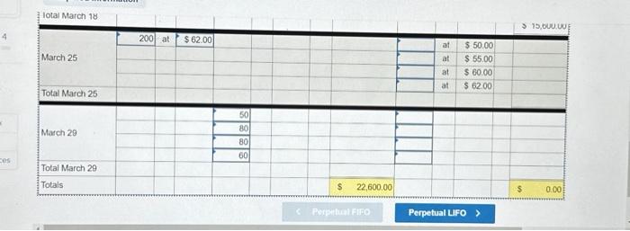 & & & & & & & 100 & at & $50.00