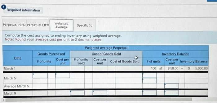 & = & $5,000.00 \\ \hline & & & & & &