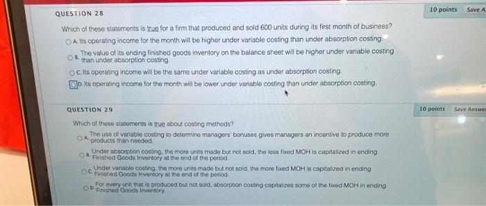 them, and collected the following data: Sales price $130 per unit Direct