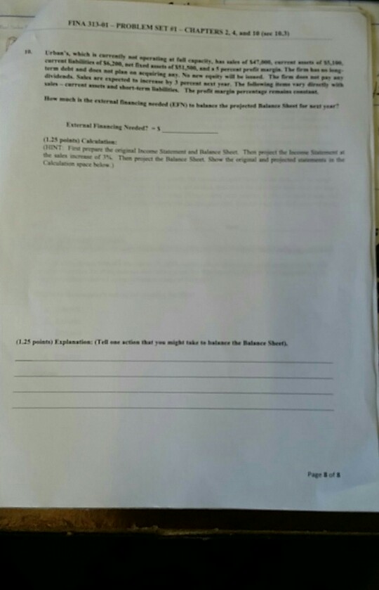 dark on the resulting submission. For the multiple-choice questions: Please circle your