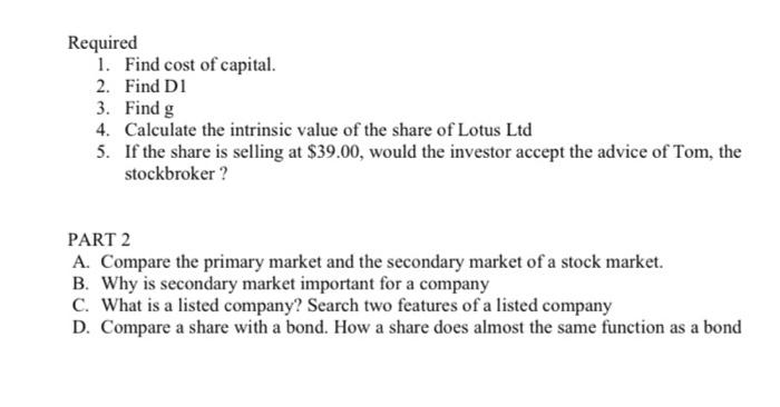 investor, Bill, has decided to invest on the stock market. He contacted