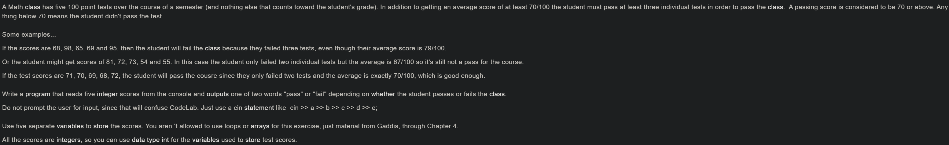 C++ programming Both images below are under the same number (1a and