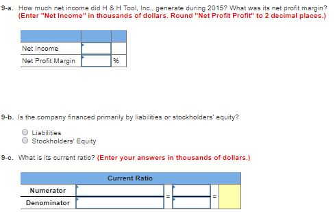 post-closing trial balance. (Enter your answers in thousands of dollars.)
