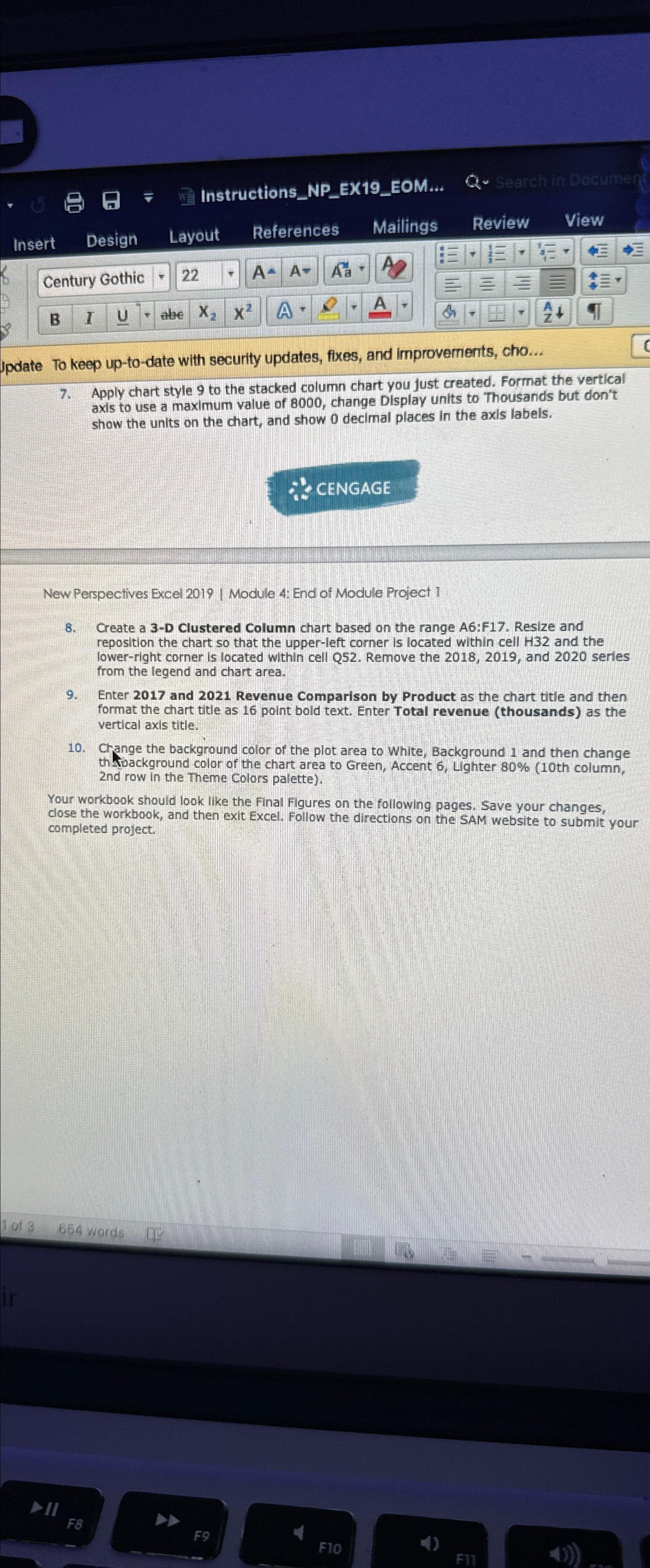  Instructions_NP_EX19_EOM earch in Documen Insert Design Layout References Mailings Review View