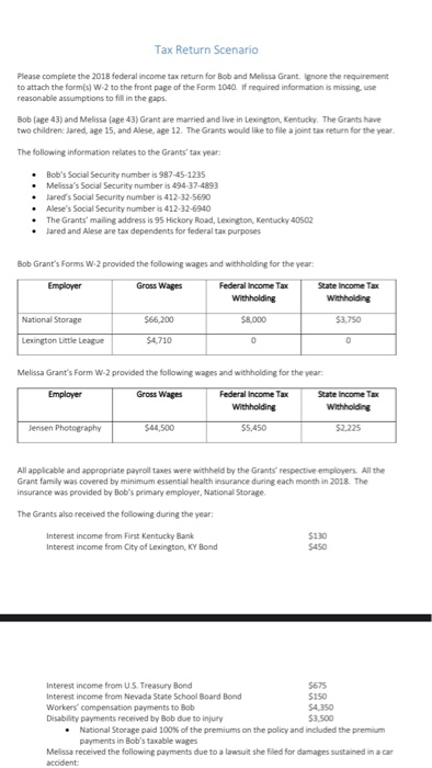 reasonable assumptions to fill in the gaps. Jude (age 42) and Scarlett