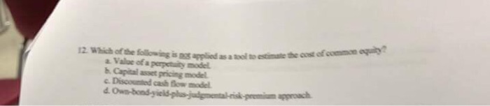 oktained in accorndance with its target capital structure. 2. Ira company is
