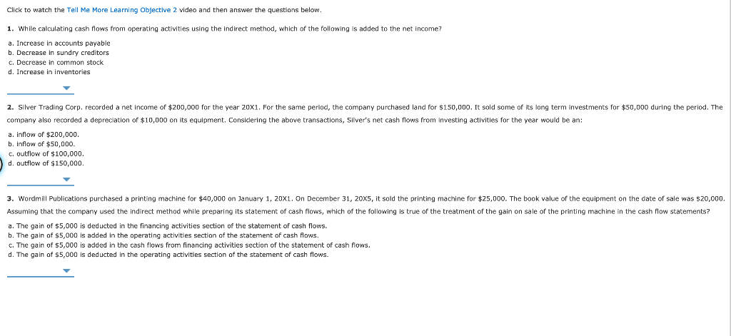 Click to watch the Tell Me More Learning Objective 2 video