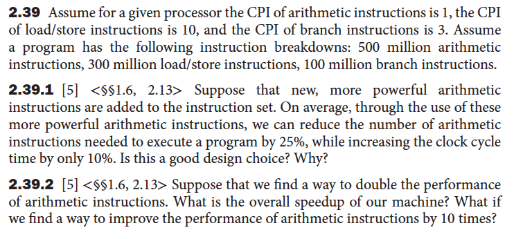 constant 0x11223344556677881w and stores that value to register x10. 2.39 Assume for