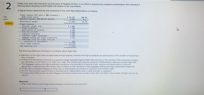  2 166 Prots nave been decreasing for several yeon Premium Antries.