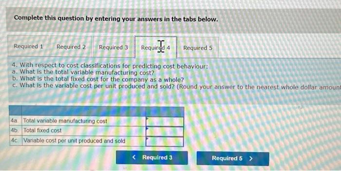 2-25 Different Cost Classifications for Different Purposes [LO2, LO4, LO5, LO6] Dozier