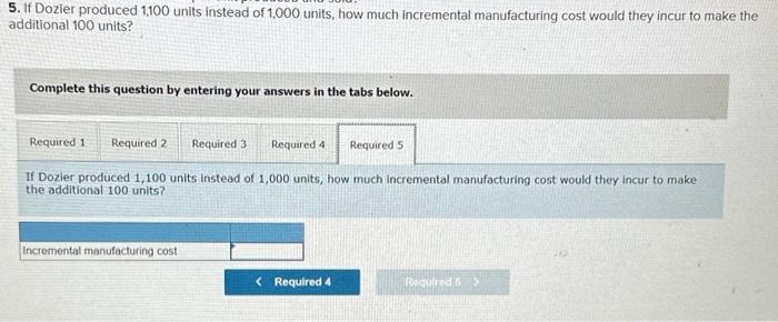 Company produced and sold 1,000 units during its first month of operations.