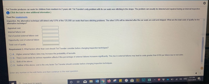 seat, and the repairs cost $2.00 per car seat. All 125,000 car