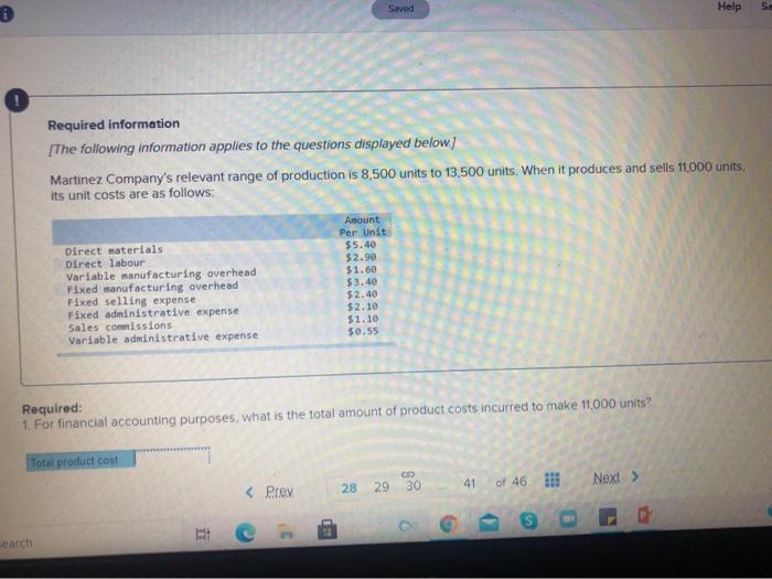  4. if 13,000 units are sold, what is the variable cost