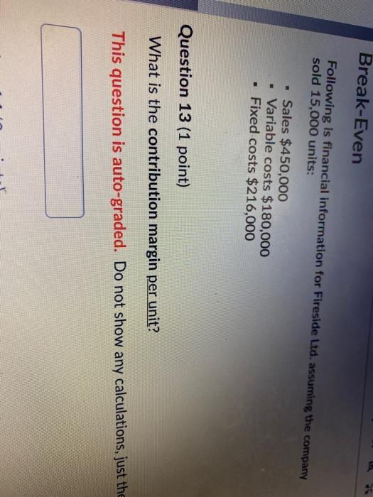 12 (4 points) For the Mixed Cost (MC) you have identified above,