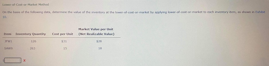 WCS12 are as follows: Oct. 1 Inventory 320 units at $15 13