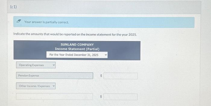 year 2025 in which no benefits were paid. 1. The actuarial present