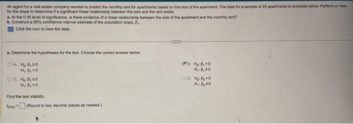  Need Tstat, P-value, Conclusion, and Construct a 95% confidence interval estimate