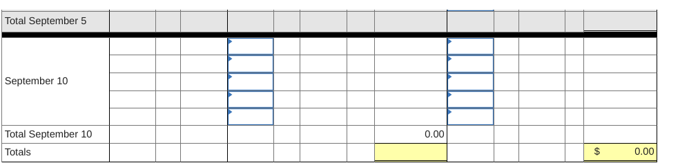 21 purchase, and 365 from the September 5 purchase.) \begin{tabular}{|c|c|c|c|c|c|c|c|c|c|c|} \hline \multirow{3}{*}{DateJanuary1}
