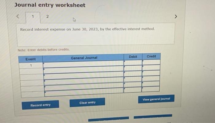 on June 30 and December 31. The bonds were issued at $125,799