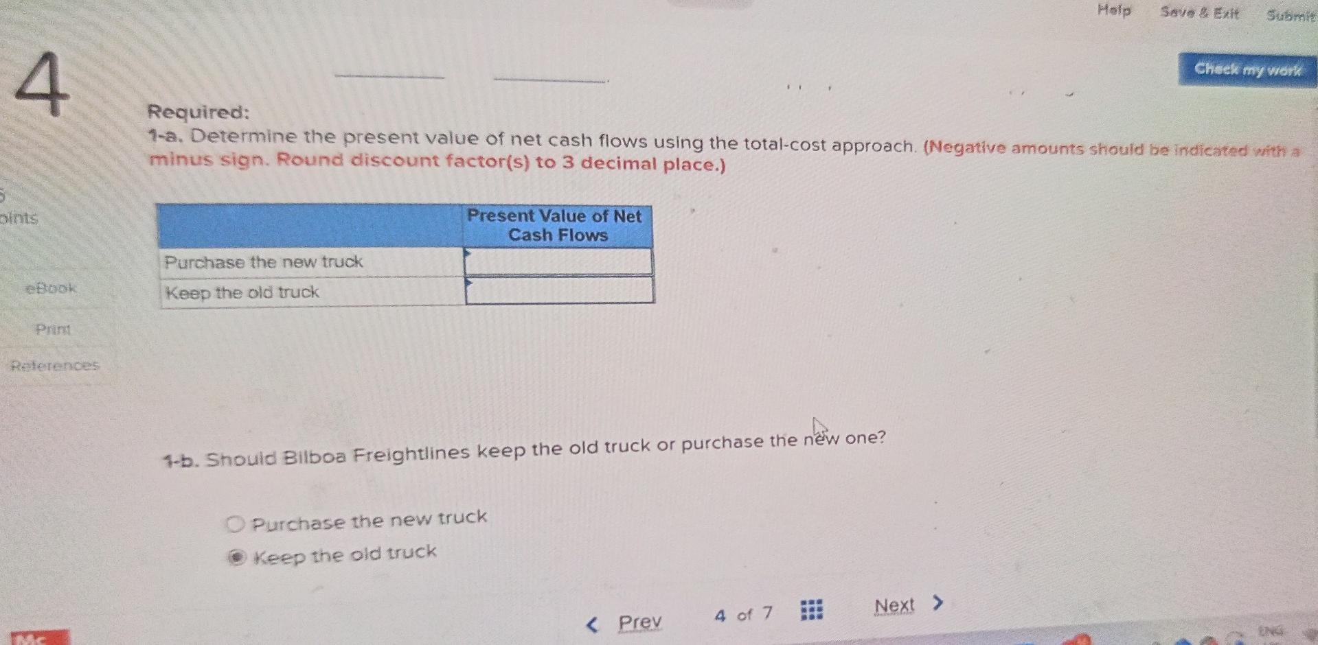 Panama has a small truck that it uses for local deliveries. The