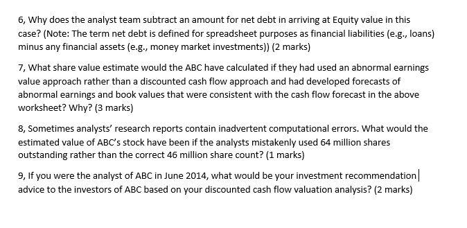 stock at $8.46 per share, compared to the then-current market price of