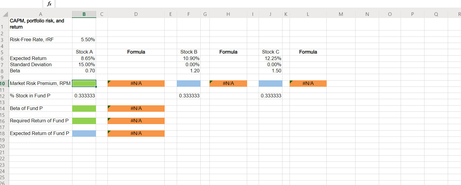 returns on the three stocks are positively correlated, but they are not