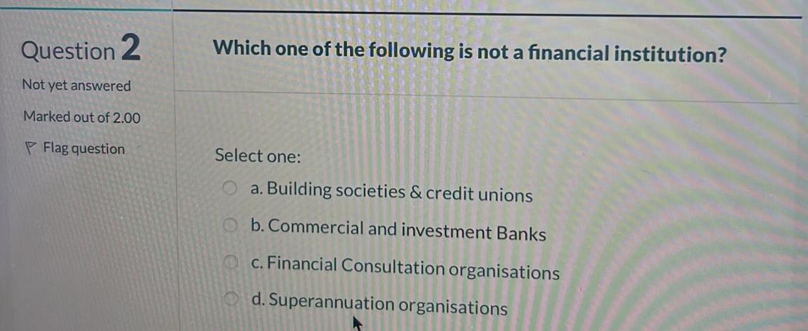 Which one of the following is not a financial management decision? out
