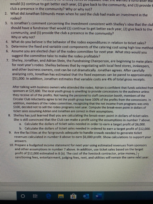 of the Circular Club of Auburn, Kansas, she was asked to suggest