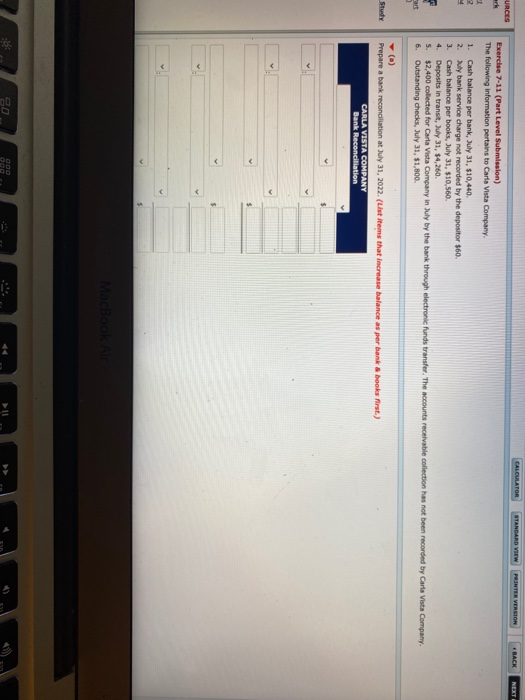  CALCULATOR STANDARD VIEW PRINTER VERSION > CALCULATOR ST Prepare a bank
