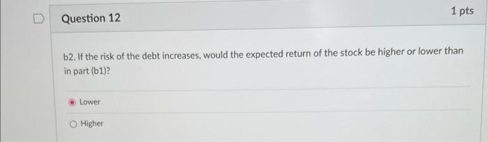 with a market value of $200 million and debt with a value