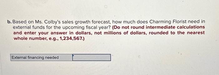 sheet for the next fiscal year. (Do not round intermediate calculations and