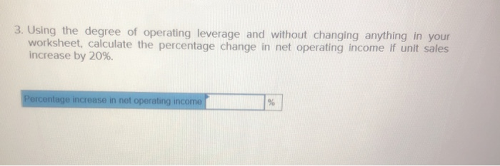 7 Fixed expenses 8 40,000 units $40 per unit $16 per unit